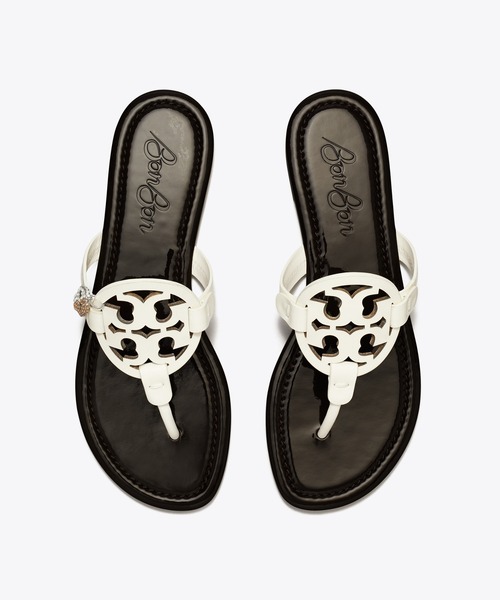TORY BURCH サンダル Tory Burch x BonBon ミラー パテント