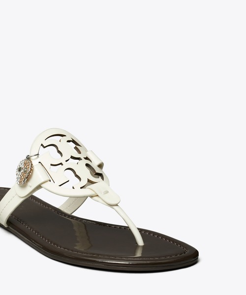 【Tory Burch × BonBon 】限定コラボ ミラー パテント サンダル TORY BURCH サンダル Tory Burch x BonBon ミラー パテント