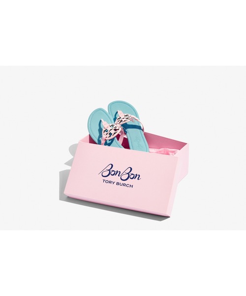 TORY BURCH x BonBon 国内買付 ミラー パテント サンダル TORY BURCH サンダル Tory Burch x BonBon ミラー パテント