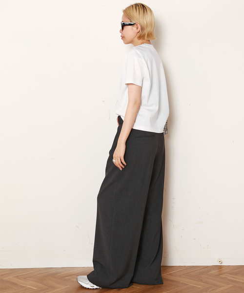 AP STUDIO tシャツ コンパクトTシャツ レディース : ZOZOTOWN