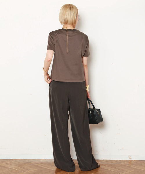 AP STUDIO tシャツ コンパクトTシャツ レディース : ZOZOTOWN