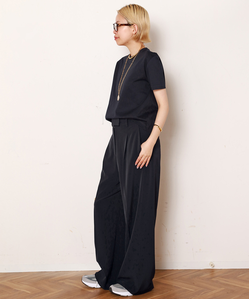 ap studio ホワイト・ブラック 2枚組 Tシャツ Fサイズ 日本製 AP STUDIO tシャツ コンパクトTシャツ レディース : ZOZOTOWN