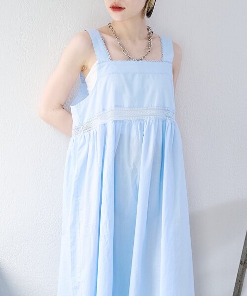 w closet ワンピース vintageレースロングワンピース : ZOZOTOWN