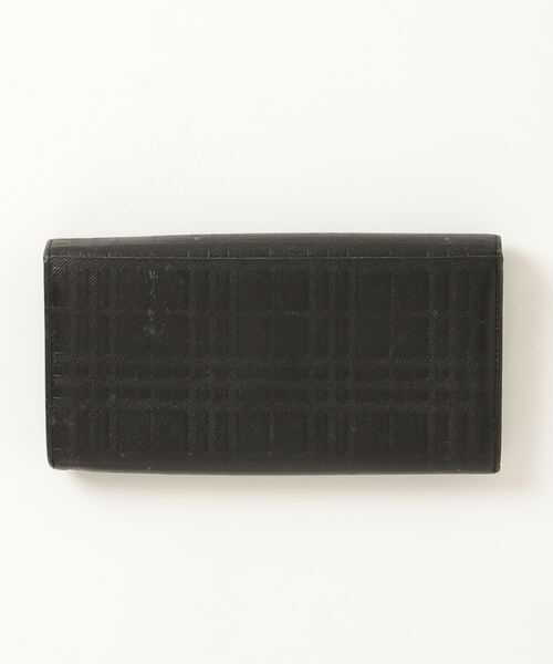 Burberry チェック柄 長財布 Burberry チェック柄 長財布 - メルカリ