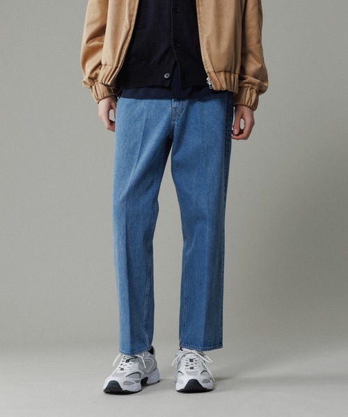 ADAM ET ROPE'（アダムエロペ） ジーンズ ブリーチ ストレート