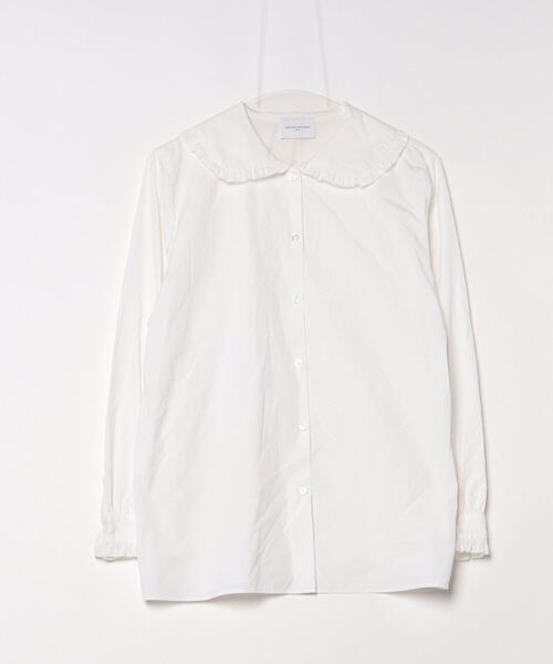 「UNITED ARROWS」 長袖シャツ - ホワイト レディース