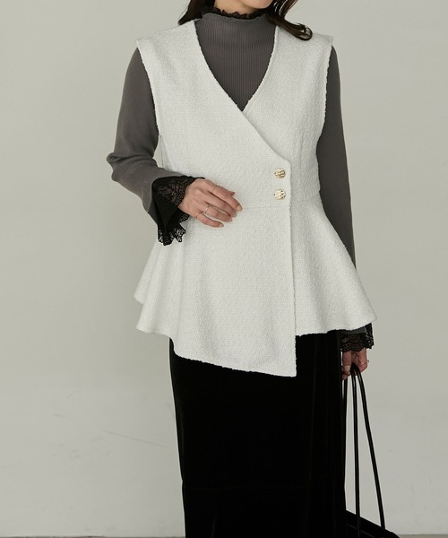 Cherir Mignon ベスト ジレ 「Cherir Mignon」- Silhouette Couture