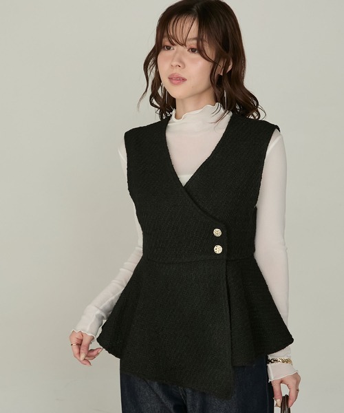 Cherir Mignon ベスト ジレ 「Cherir Mignon」- Silhouette Couture