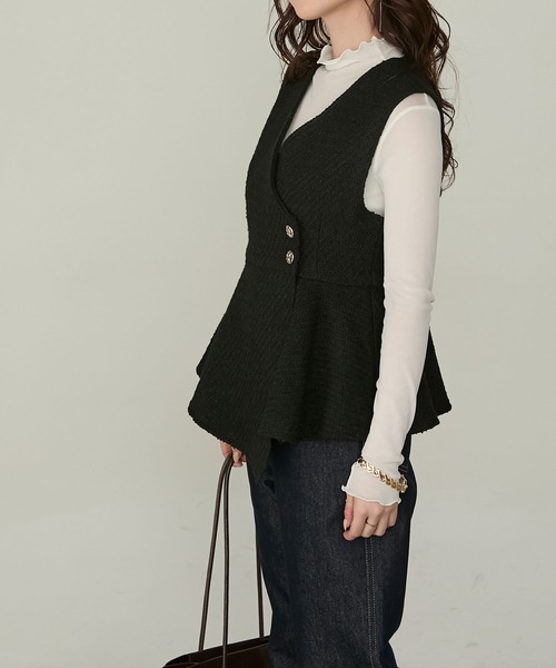Cherir Mignon ベスト ジレ 「Cherir Mignon」- Silhouette Couture