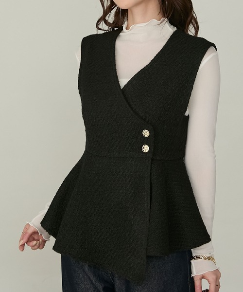 Cherir Mignon ベスト ジレ 「Cherir Mignon」- Silhouette Couture