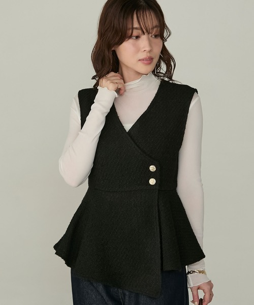 Cherir Mignon ベスト ジレ 「Cherir Mignon」- Silhouette Couture
