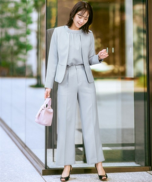 7days Life Styling セットアップ 「レディーススーツ」ドビー素材