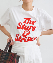 イエナ（IENA）/COUTURE D’ADAM/クチュールドアダム TheStars&Stripes Tシャツ IENA（イエナ） tシャツ COUTURE D'ADAM/クチュールドアダム