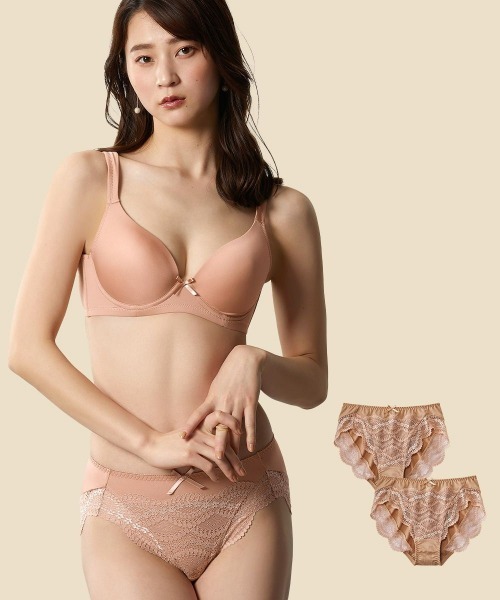 ニッセン（nissen） ショーツ アウターにひびきにくいレーシー