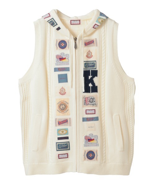 m*y様 99AW HELMUT LANG ノースリーブニットパーカー ベスト m*y様 99AW HELMUT LANG ノースリーブニットパーカー ベスト