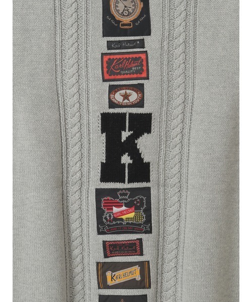 ブランド古着！日本製 KARL HELMUT インディアン 刺繍 ベスト ジレ ブランド古着！日本製 KARL HELMUT インディアン 刺繍 ベスト