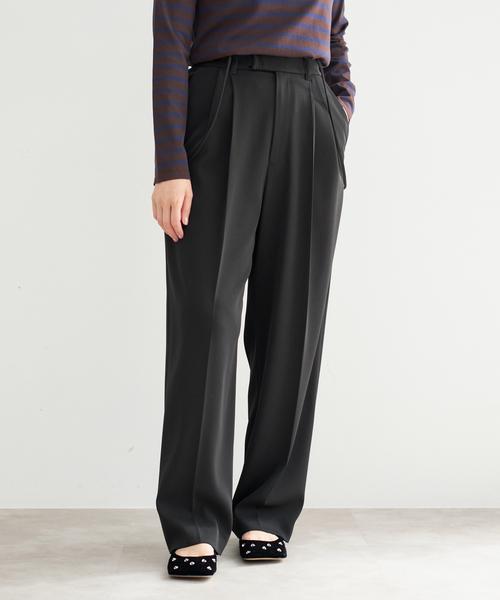 IENA（イエナ） スラックス パンツ 「追加5」サスペンダーツイルパンツ  