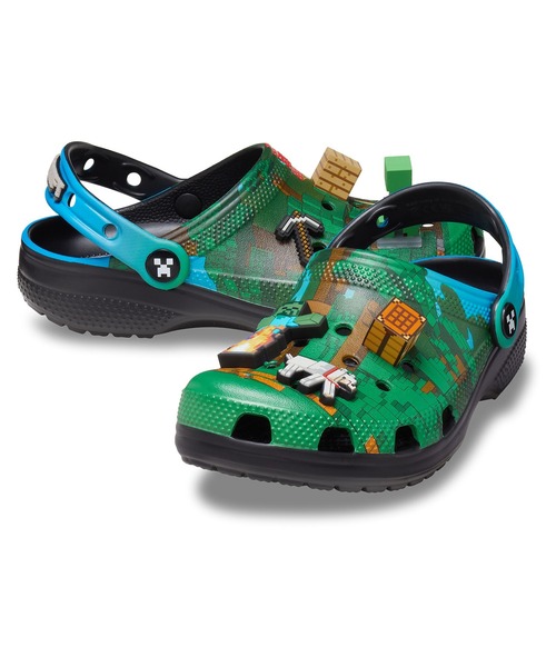 クロックス　マインクラフト crocs サンダル CROCS/クロックス キッズ KIDS MINECRAFT CLS
