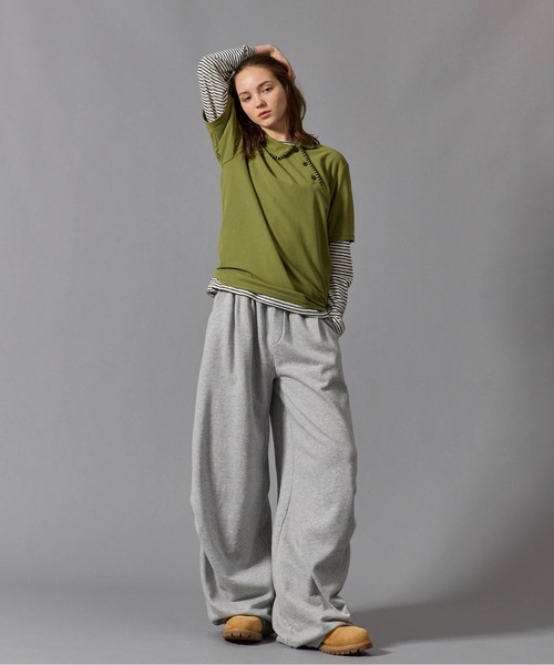 CIVVY. スウェットパンツ ジャージ Wide Balloon Sweatpants - ワイド