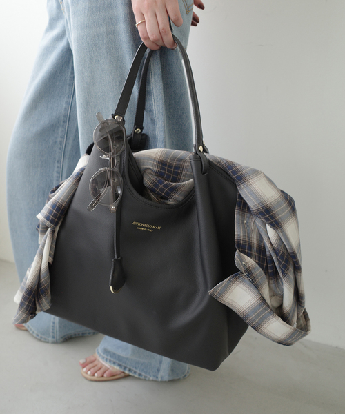 【美品 】【再値下げ】slobe iena トートバッグ SLOBE IENA トートバッグ 「一部店舗/WEB限定」SLOBE BELT TOTE
