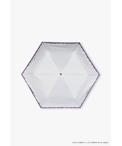 ANNA SUI（アナスイ） 日傘 折りたたみ傘 マイメロディ＆クロミ 晴雨