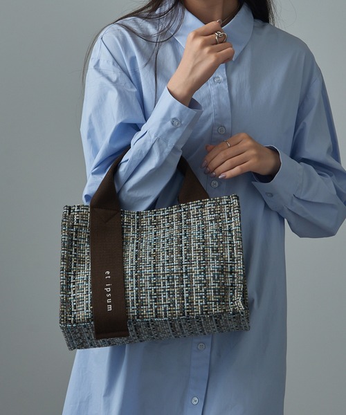 「SETUP7」 ハンドバッグ FREE カーキ レディース_画像9