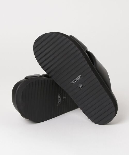 「UNITED ARROWS」 フラットサンダル 36h ブラック レディースの画像