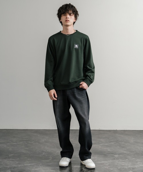 LOGOS（ロゴス） トレーナー スウェット 吸汗速乾 ルーズシルエット裏