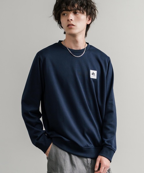 LOGOS（ロゴス） トレーナー スウェット 吸汗速乾 ルーズシルエット裏