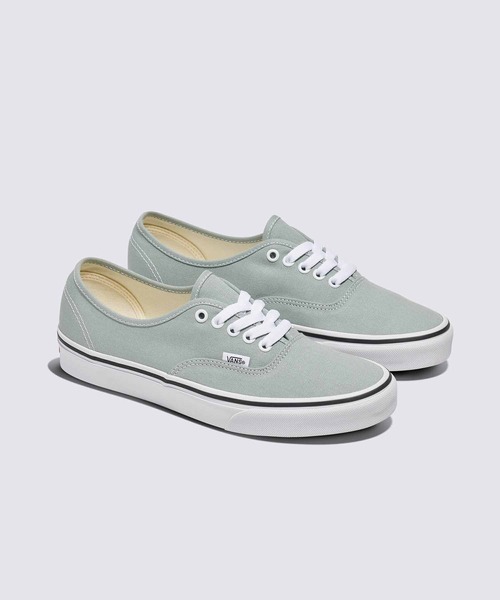 「VANS」 ローカットスニーカー 7.5 グレー メンズ_画像2