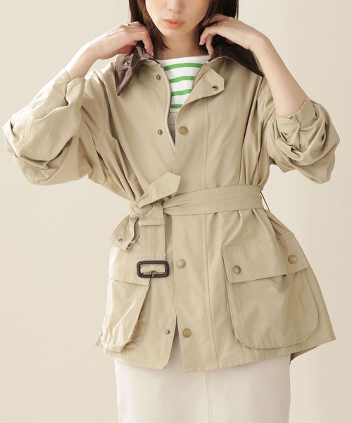 Barbour（バブアー） ジップアップブルゾン 38 ブラック レディース