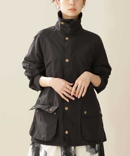 Barbour（バブアー） ジップアップブルゾン 38 ブラック レディース