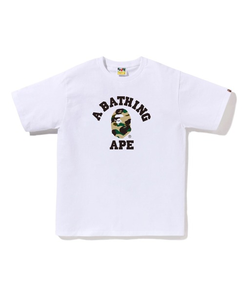 A BATHING APE（アベイシングエイプ） tシャツ 1ST CAMO COLLEGE TEE
