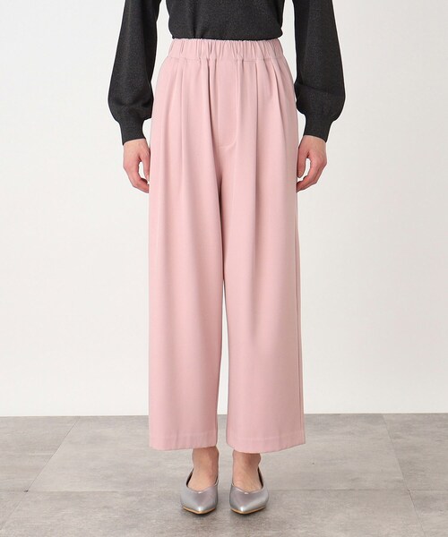 「THE SHOP TK 」 イージーパンツ 13 ライトベージュ レディース_画像6