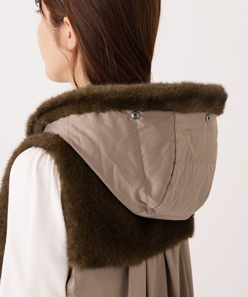 TO BE CHIC（トゥー ビー シック） ベスト ジレ フェイクファー