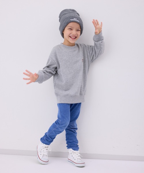 j.n.r.d トレーナー 「KIDS」「Red Salamander」バックプリント裏毛