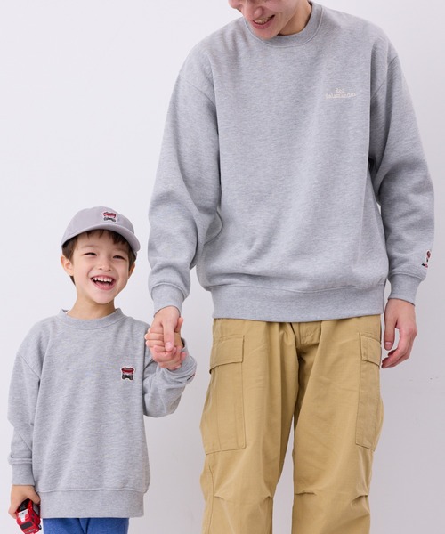 j.n.r.d トレーナー 「KIDS」「Red Salamander」バックプリント裏毛