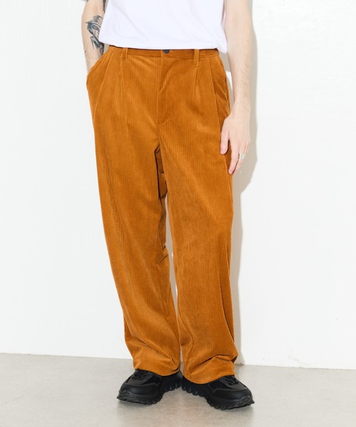 パンツ Midorikawa | Corduroy Slacks CAMEL 中古・古着通販】Midorikawa (ミドリカワ) Corduroy Slacks CAMEL