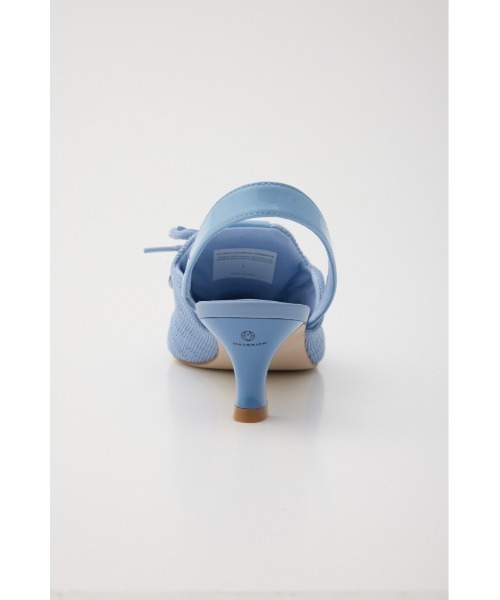 「MAISON MAVERICK PRESENTS」 ヒールサンダル MEDIUM サックスブルー レディース_画像2