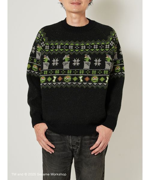 SESAME STREET（セサミストリート） ニット セーター 「UNISEX