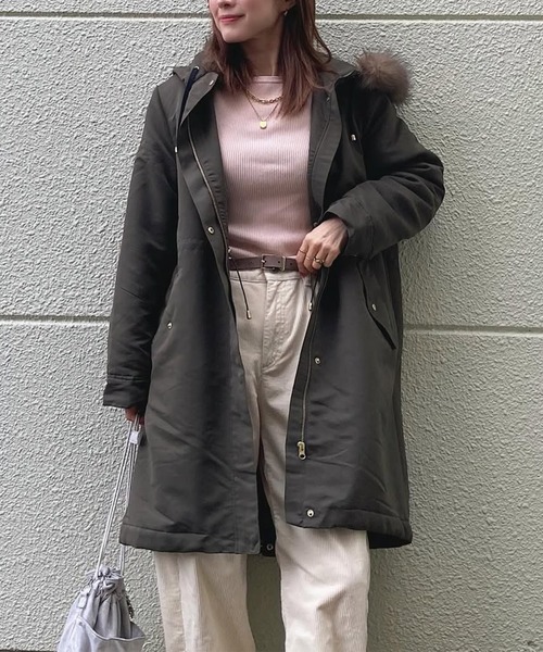 libelle more（リベル モア） モッズコート コート 「撥水加工付」裏