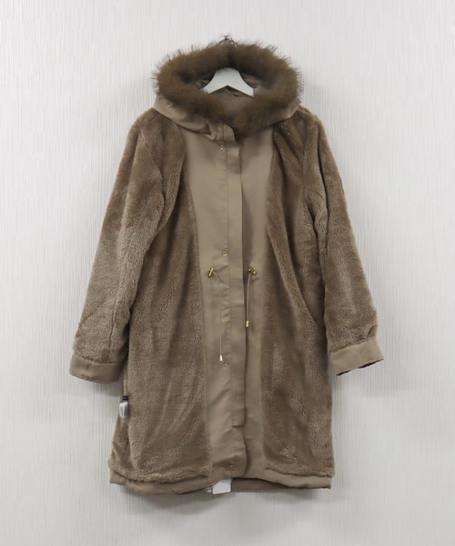 libelle more（リベル モア） モッズコート コート 「撥水加工付」裏