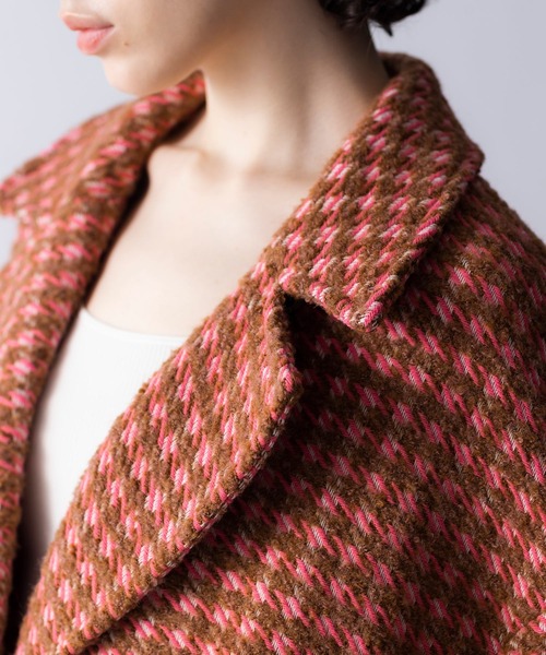 「NOISE MAKER」 チェスターコート 38 キャメル レディース_画像3