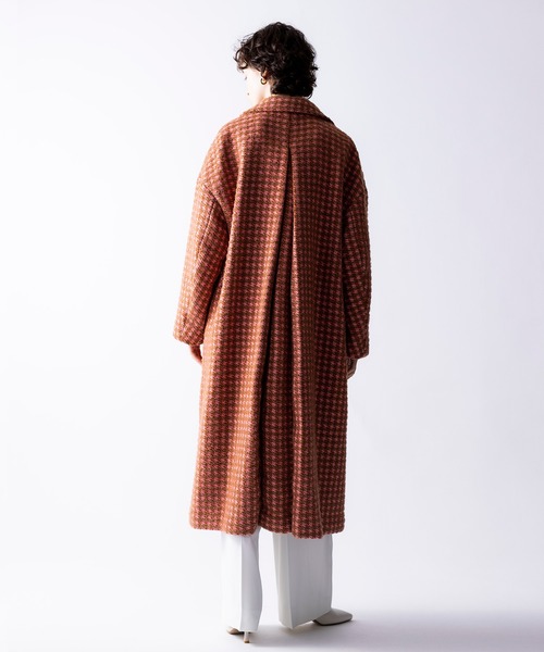 「NOISE MAKER」 チェスターコート 38 キャメル レディース_画像6