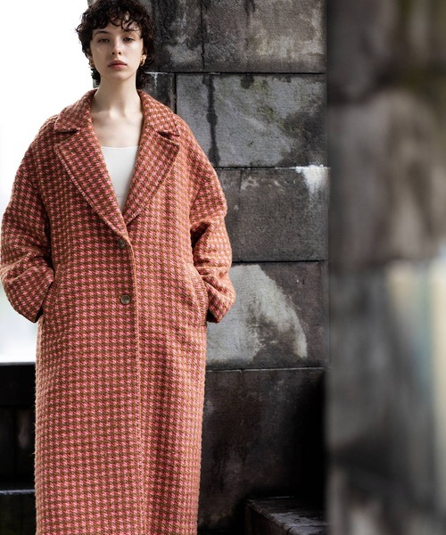 「NOISE MAKER」 チェスターコート 38 キャメル レディース_画像9