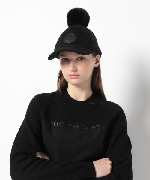 MARK&LONA（マークアンドロナ） キャップ 帽子 Spectra Wooly ”Pom-Pom