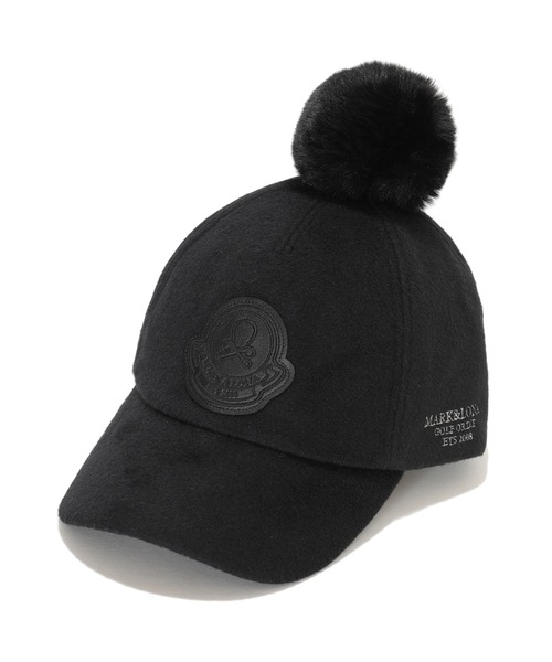 MARK&LONA（マークアンドロナ） キャップ 帽子 Spectra Wooly ”Pom-Pom