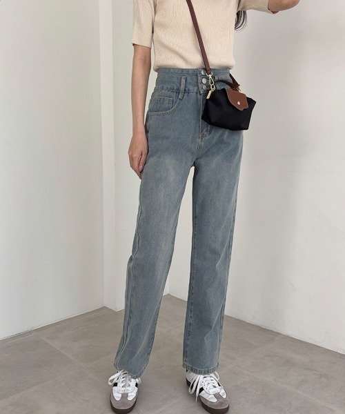 miniministore（ミニミニストア） デニムパンツ M サックスブルー