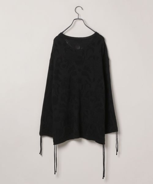 「JEANASIS」 長袖ニット FREE パープル レディース_画像2