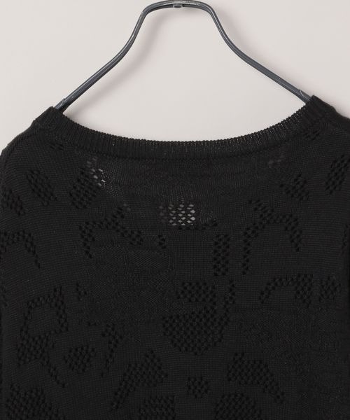 「JEANASIS」 長袖ニット FREE パープル レディース_画像8